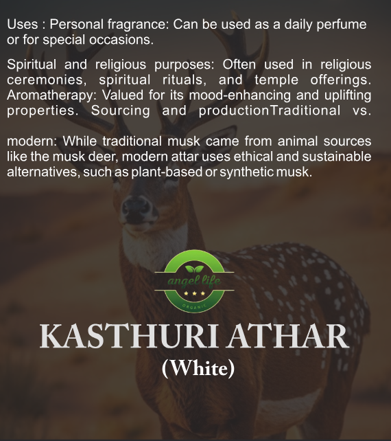 Kasturi Athar (White)